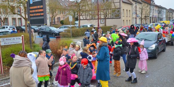 La grande parade de Carnaval des enfants