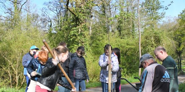 Semer l'Avenir : Les Enfants de Rech Plantent le Chemin vers la Nature