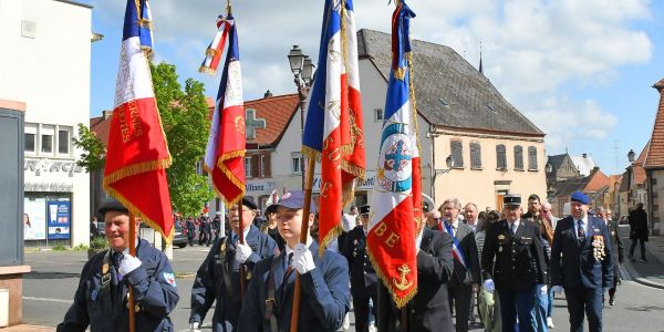 Commémoration de l'armistice du 8 mai 1945