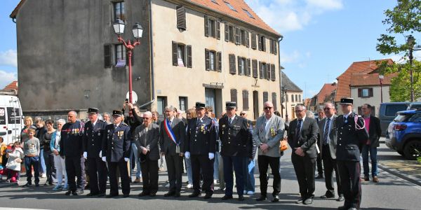 Commémoration de l'armistice du 8 mai 1945