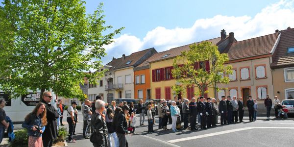 Commémoration de l'armistice du 8 mai 1945