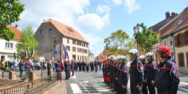 Commémoration de l'armistice du 8 mai 1945