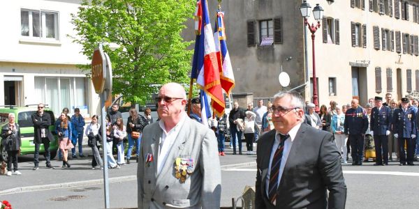 Commémoration de l'armistice du 8 mai 1945