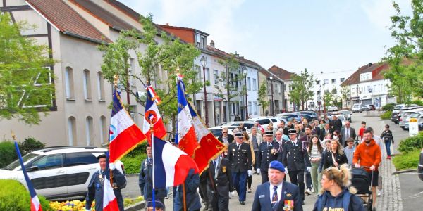 Commémoration de l'armistice du 8 mai 1945