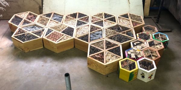 Atelier de bricolage en faveur de la nature pour les élus !!!