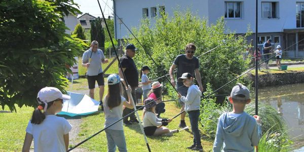Sortie Initiation, Ateliers et Concours de Pêche pour les Élèves de l'École Élémentaire de Rech