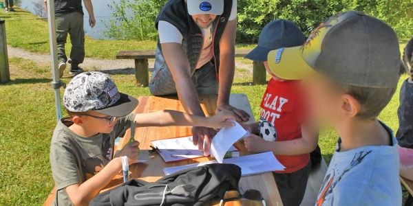 Sortie Initiation, Ateliers et Concours de Pêche pour les Élèves de l'École Élémentaire de Rech