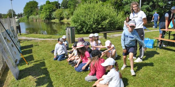 Sortie Initiation, Ateliers et Concours de Pêche pour les Élèves de l'École Élémentaire de Rech