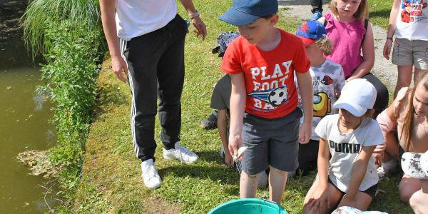 Sortie Initiation, Ateliers et Concours de Pêche pour les Élèves de l'École Élémentaire de Rech
