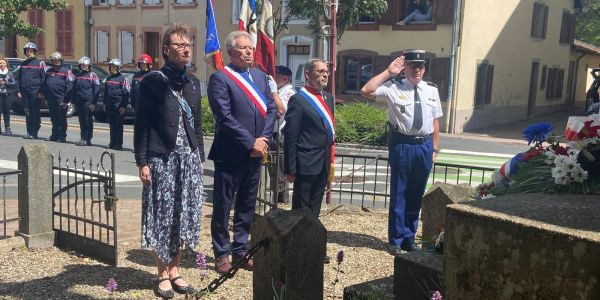 CÉRÉMONIES COMMÉMORATIVES DU 84ÈME ANNIVERSAIRE DES COMBATS DE JUIN 1940