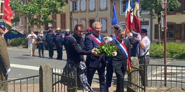 CÉRÉMONIES COMMÉMORATIVES DU 84ÈME ANNIVERSAIRE DES COMBATS DE JUIN 1940