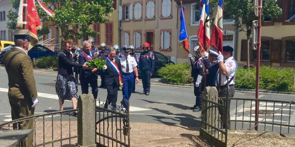 CÉRÉMONIES COMMÉMORATIVES DU 84ÈME ANNIVERSAIRE DES COMBATS DE JUIN 1940