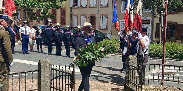 CÉRÉMONIES COMMÉMORATIVES DU 84ÈME ANNIVERSAIRE DES COMBATS DE JUIN 1940