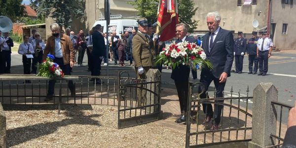 CÉRÉMONIES COMMÉMORATIVES DU 84ÈME ANNIVERSAIRE DES COMBATS DE JUIN 1940