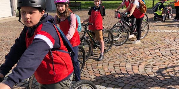 ‌Deuxième sortie vélo pour la classe de CM1/CM2 de Mme Mast