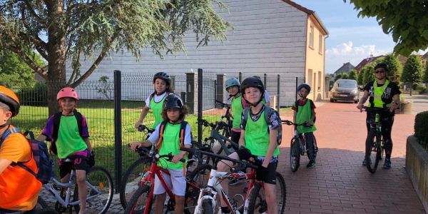 ‌Deuxième sortie vélo pour la classe de CM1/CM2 de Mme Mast