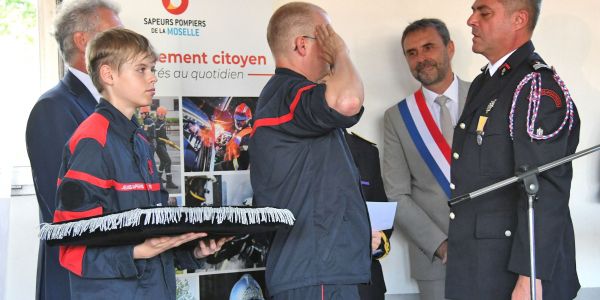 Sébastien Killian succède à Guy Frantz à la tête de l'Unité Opérationnelle de Sarralbe