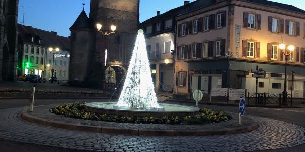 Pour Noël la ville se pare de son habit de lumière