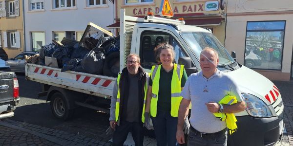 UNE GRANDE MOBILISATION POUR LE NETTOYAGE DE PRINTEMPS 2025 À SARRALBE