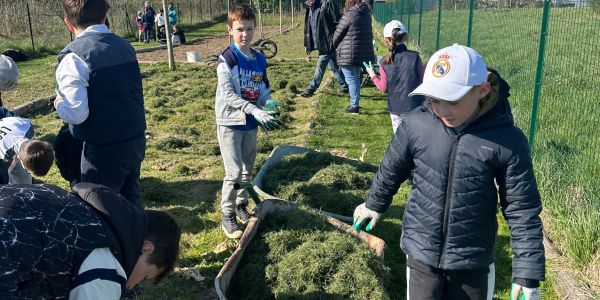 Les écoliers de Rech cultivent l’avenir au jardin partagé