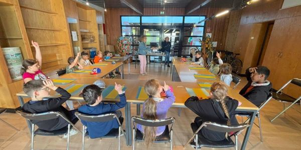 Sortie culturelle à Eschviller pour les classes de CP, CE1 et CE2 du groupe scolaire Schuman