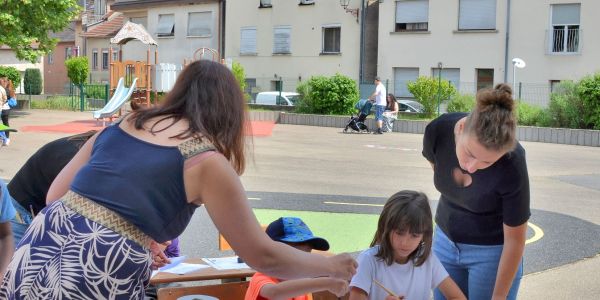Kermesse au groupe scolaire Schuman