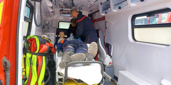Exercice d'incendie au groupe scolaire Schuman