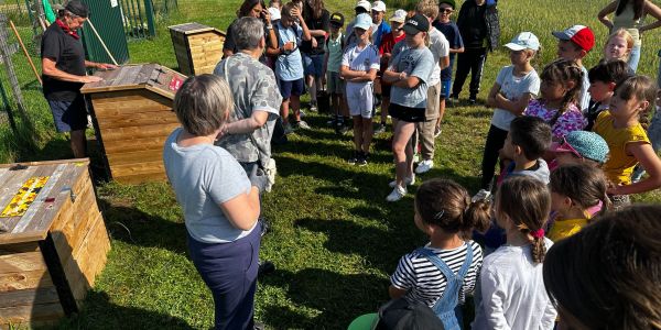 Une belle réussite pour le compostage à l’école élémentaire de Rech !