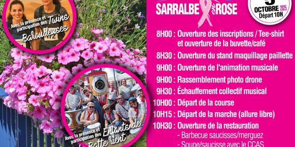SARRALBE EN ROSE 2025 SARRALBE EN ROSE 2025