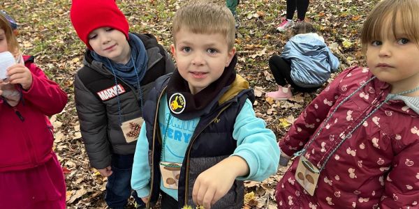 “Classe du dehors” pour les grandes sections de la maternelle Robert Schuman