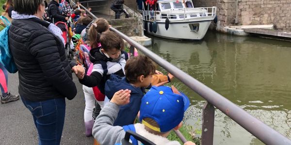 “Classe du dehors” pour les grandes sections de la maternelle Robert Schuman
