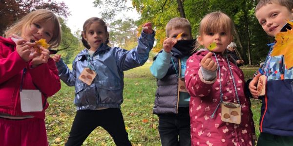 “Classe du dehors” pour les grandes sections de la maternelle Robert Schuman