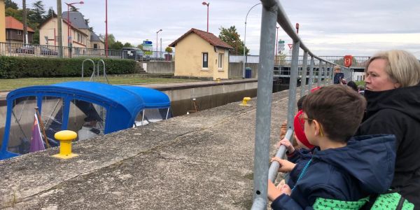 “Classe du dehors” pour les grandes sections de la maternelle Robert Schuman