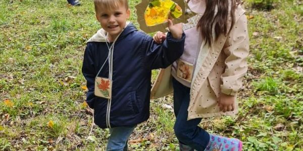 “Classe du dehors” pour les grandes sections de la maternelle Robert Schuman