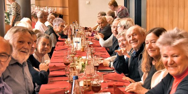 Un beau moment de partage avec nos aînés