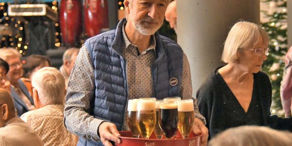 Un beau moment de partage avec nos aînés