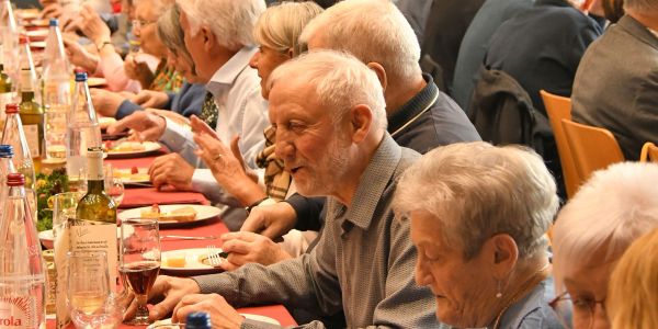 Un beau moment de partage avec nos aînés