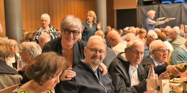 Un beau moment de partage avec nos aînés