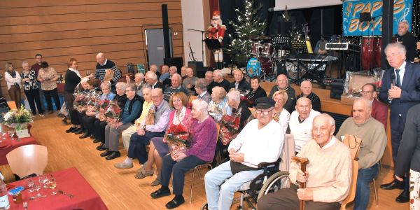 Un beau moment de partage avec nos aînés
