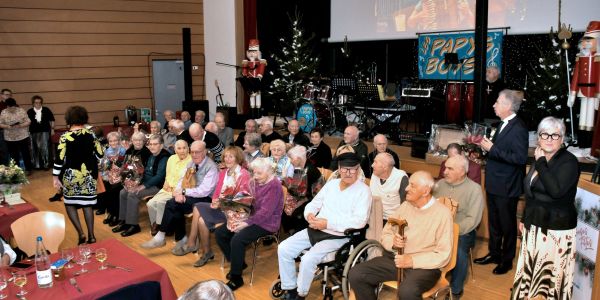 Un beau moment de partage avec nos aînés