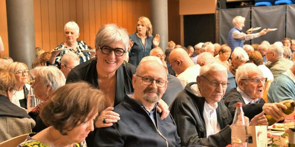 Un beau moment de partage avec nos aînés