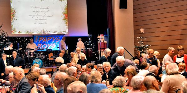 Un beau moment de partage avec nos aînés