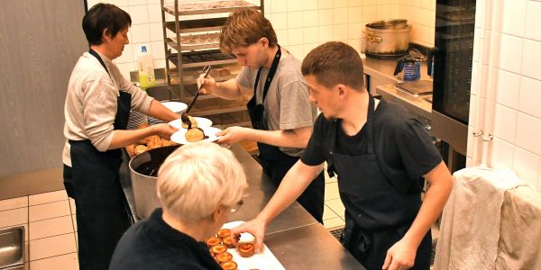 Un beau moment de partage avec nos aînés