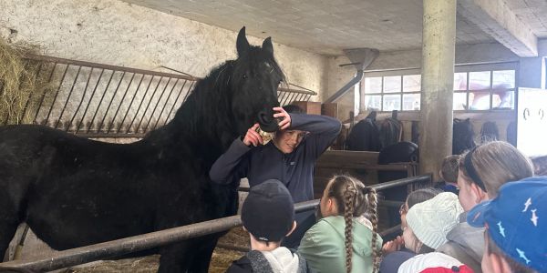 UNE JOURNÉE AU COEUR DE LA FERME POUR LES ENFANTS DES ÉCOLES DE RECH