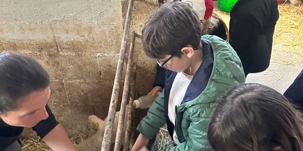 UNE JOURNÉE AU COEUR DE LA FERME POUR LES ENFANTS DES ÉCOLES DE RECH