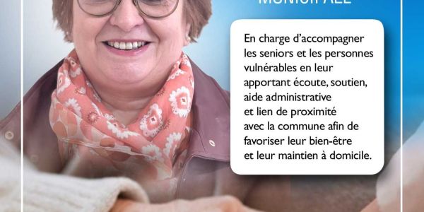 UN NOUVEAU SERVICE MUNICIPAL POUR ACCOMPAGNER LES SENIORS ET LES PERSONNES VULNÉRABLES