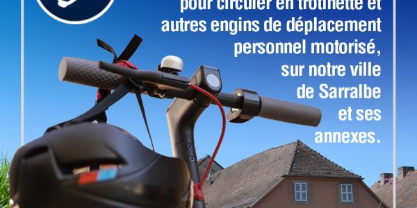 Le port du casque devient obligatoire pour circuler en trottinette