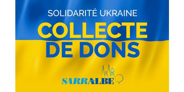 NOUVELLES PRECONISATIONS POUR LA COLLECTE DE DONS POUR LES REFUGIES UKRAINIENS NOUVELLES PRECONISATIONS POUR LA COLLECTE DE DONS POUR LES REFUGIES UKRAINIENS