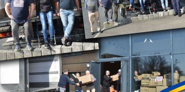 Le Groupe Mauffrey et la Ville de Sarralbe se mobilisent pour l'Ukraine Le Groupe Mauffrey et la Ville de Sarralbe se mobilisent pour l'Ukraine