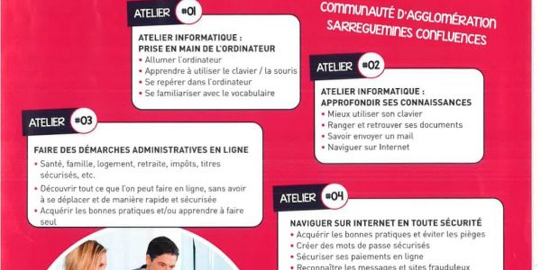 MOSELLE FIBRE ORGANISE SES ATELIERS NUMÉRIQUES (GRATUIT) MOSELLE FIBRE ORGANISE SES ATELIERS NUMÉRIQUES (GRATUIT)